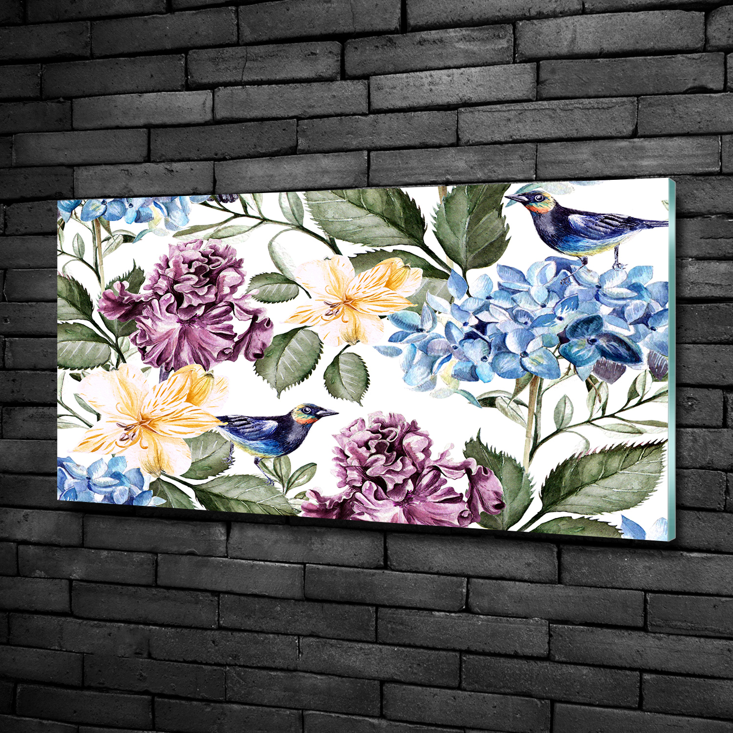 Wandbilder 100x50 Glasbild Druck auf Glas Rosen Pflanzen