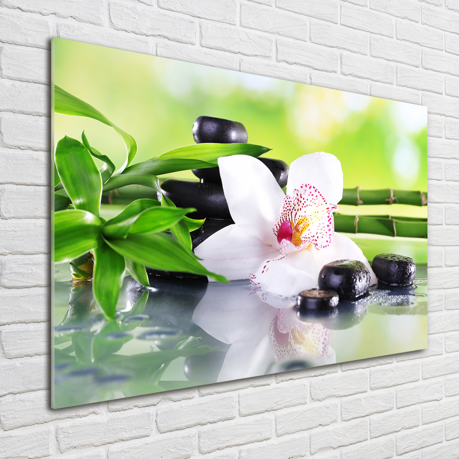 Glas-Bild Wandbilder Druck auf Glas 100x70 Deko Blumen & Pflanzen
