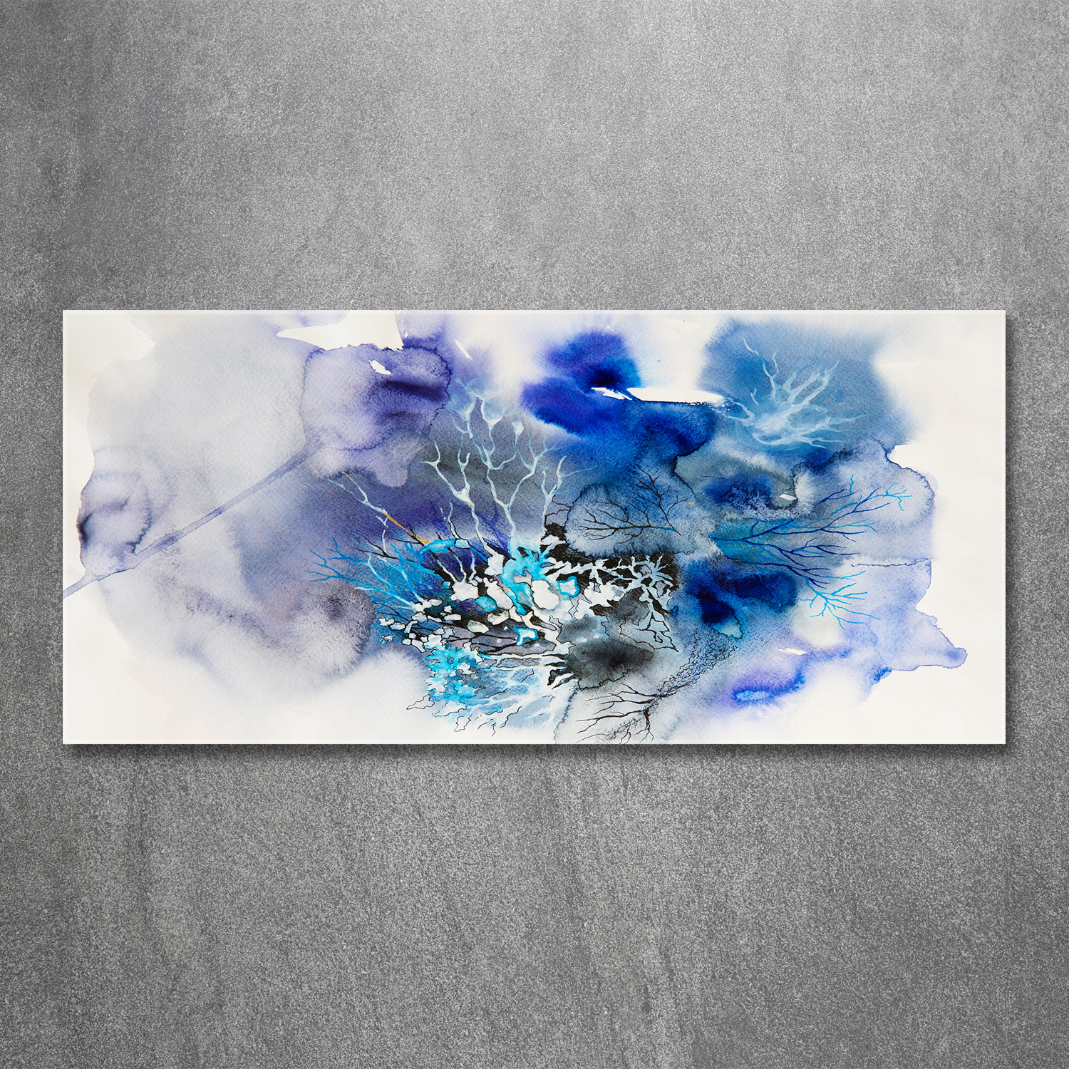 Glas-Bild Wandbilder Druck auf Glas 120x60 Deko Kunst Abstraktes