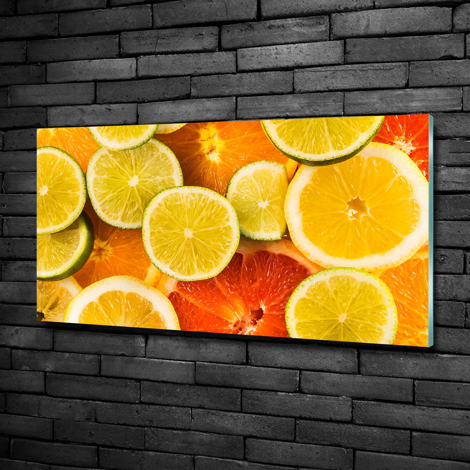 Acrylglas-Bild Wandbilder Druck 100x50 Deko Essen & Getränke Zitrusfrüchte