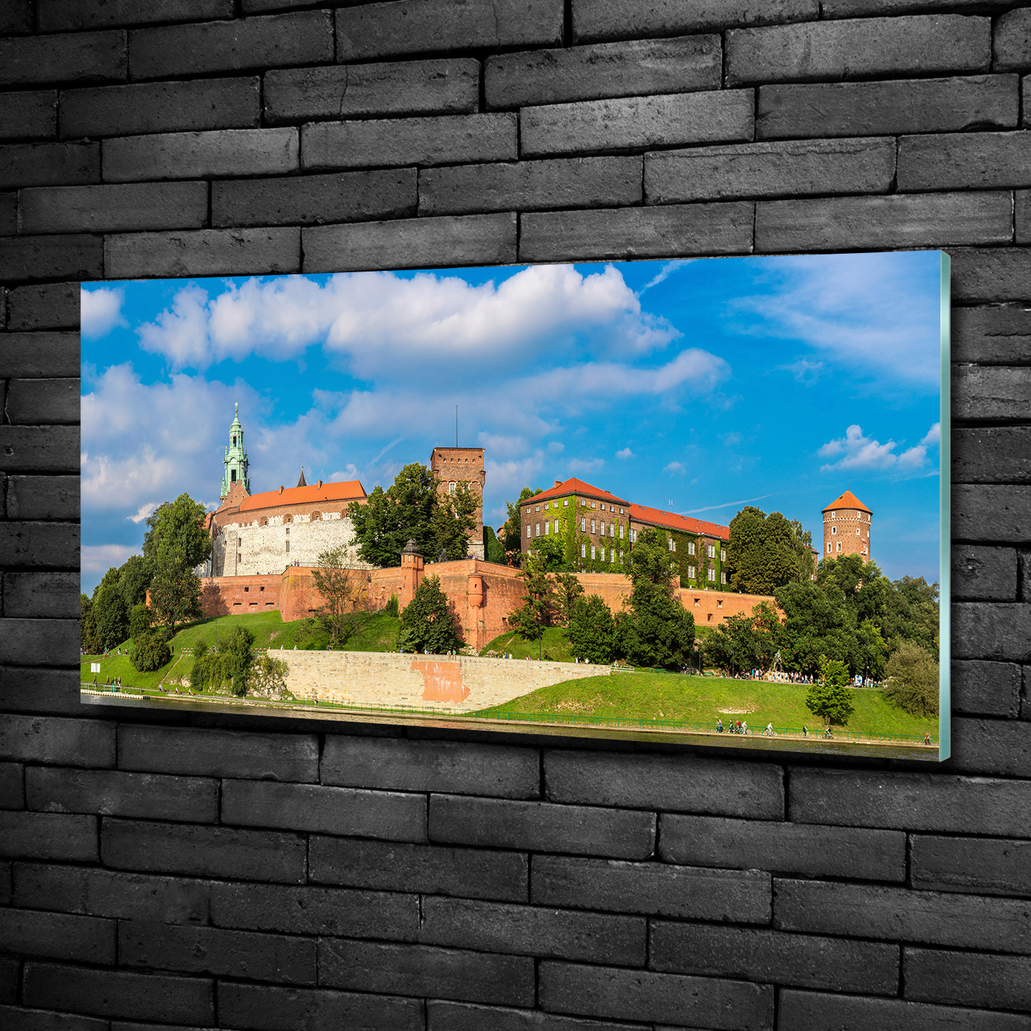 Acrylglas-Bild Wandbilder Druck 100x50 Deko Sehenswürdigkeiten Krakau Polen