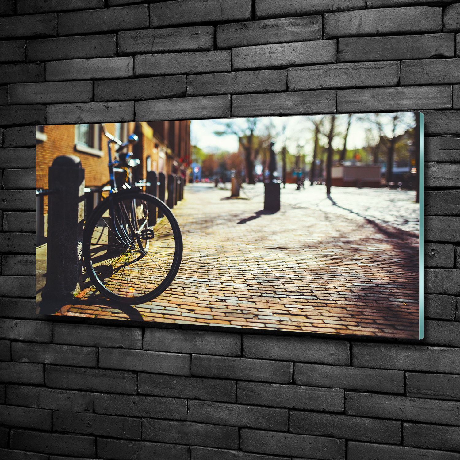 Acrylglas-Bild Wandbilder Druck 100x50 Deko Fahrzeuge Fahrrad in Amsterdam