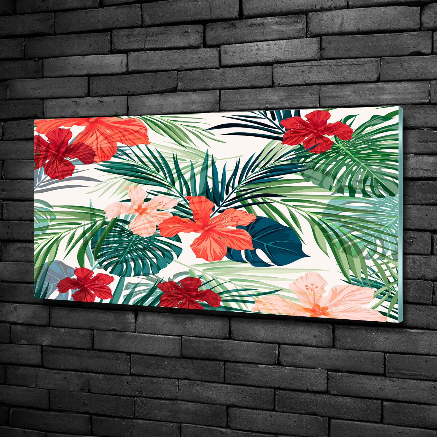Acrylglas-Bild Wandbilder Druck 100x50 Deko Blumen & Pflanzen Tropische Blumen