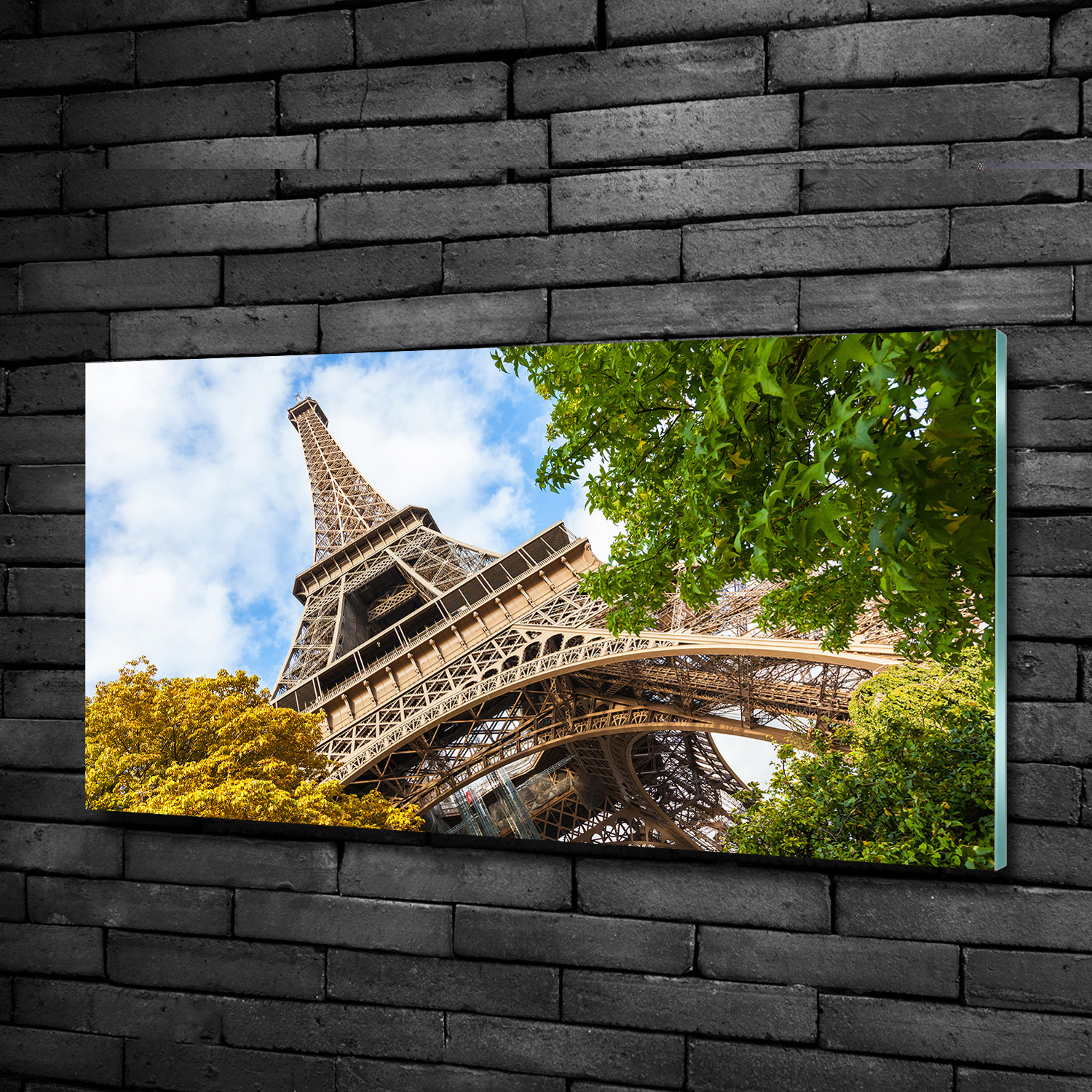 Acrylglas-Bild Wandbilder Druck 100x50 Deko Sehenswürdigkeiten Eiffelturm Paris