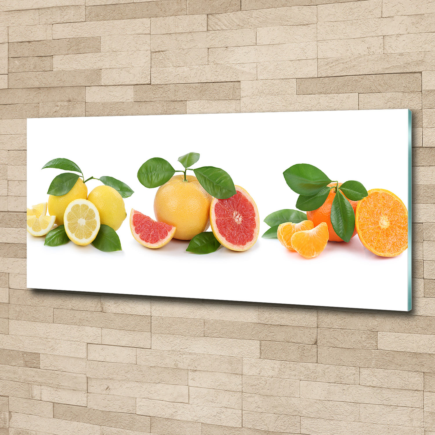 Acrylglas-Bild Wandbilder Druck 125x50 Deko Essen & Getränke Zitrusfrüchte