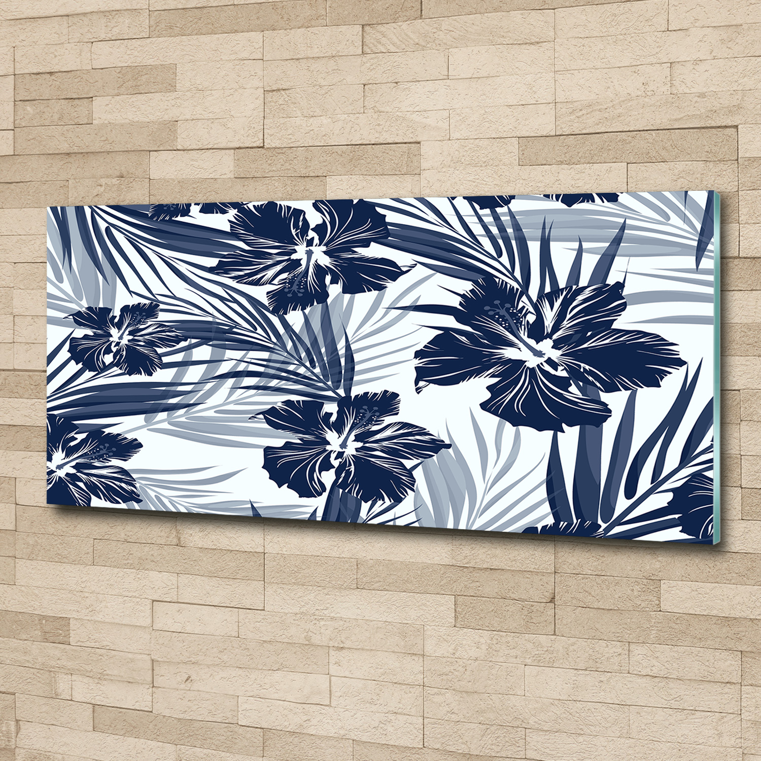 Acrylglas-Bild Wandbilder Druck 125x50 Deko Blumen & Pflanzen Tropische Blumen