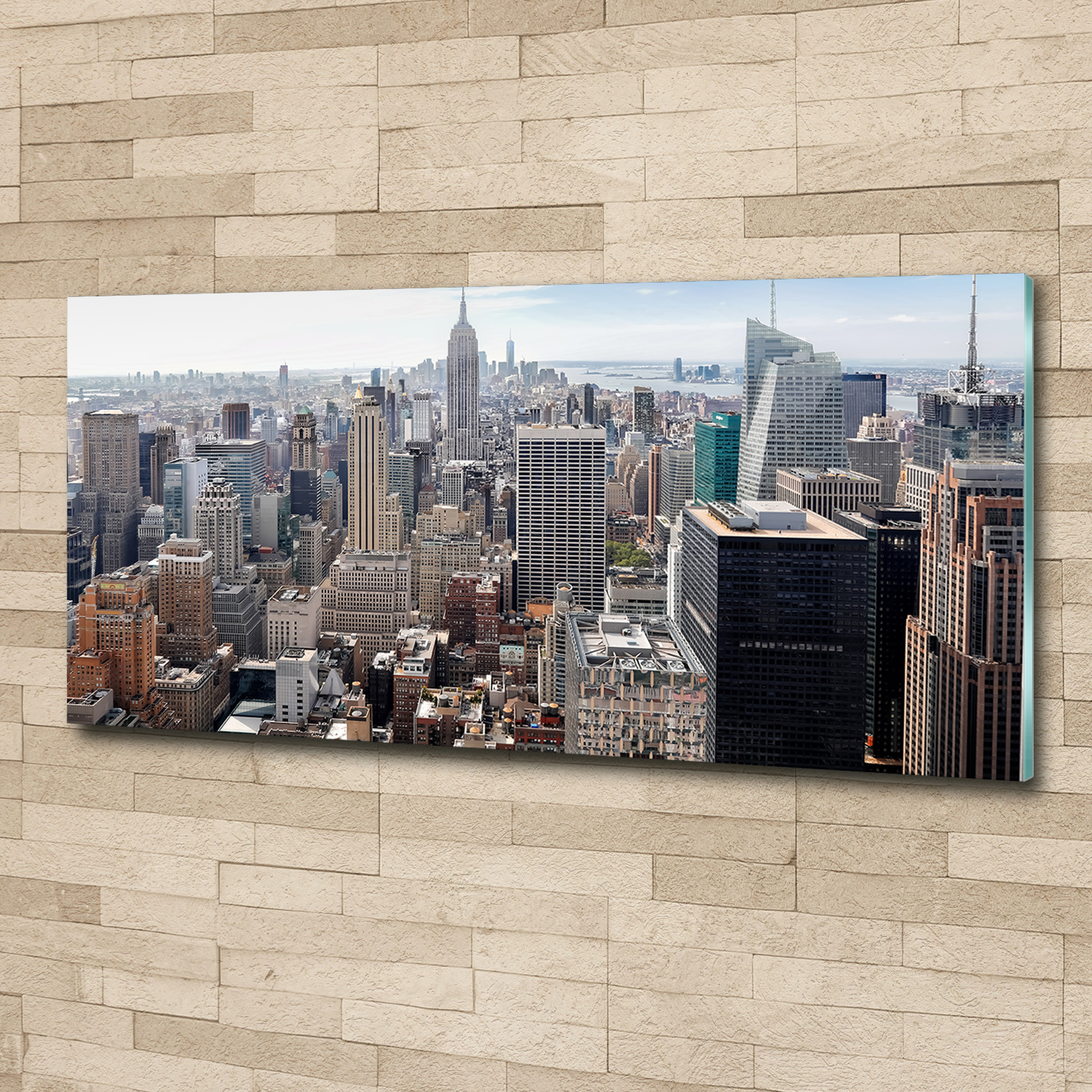 Acrylglas-Bild Wandbilder Druck 125x50 Deko Sehenswürdigkeiten New York
