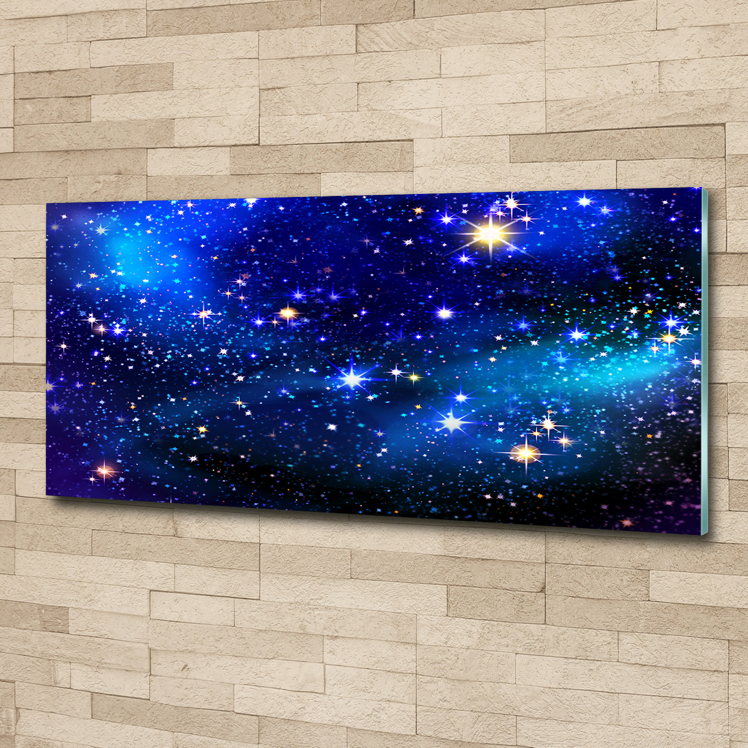 Acrylglas-Bild Wandbilder Druck 125x50 Weltall & Science-Fiction Sternenhimmel