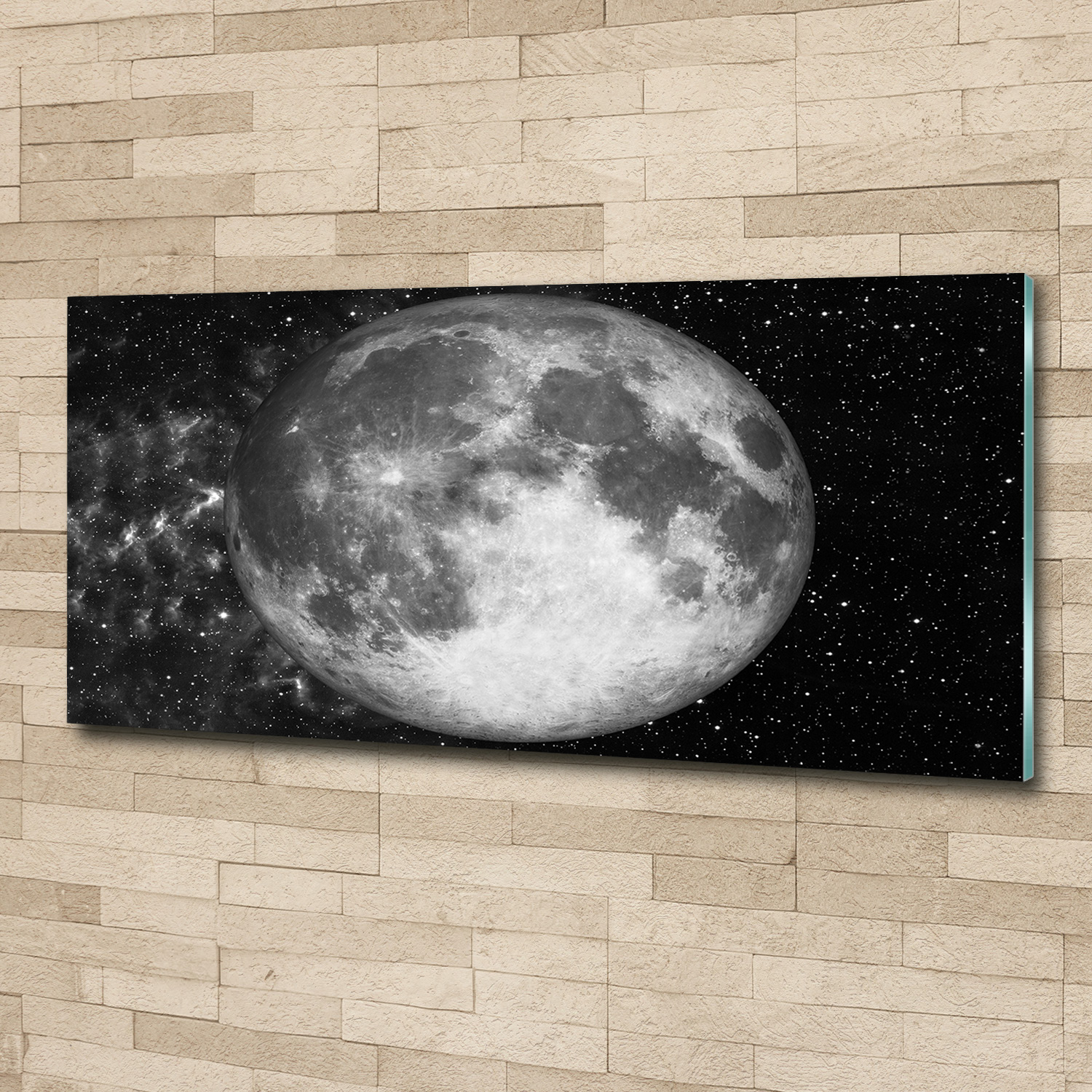 Acrylglas-Bild Wandbilder Druck 125x50 Deko Weltall & Science-Fiction Mond