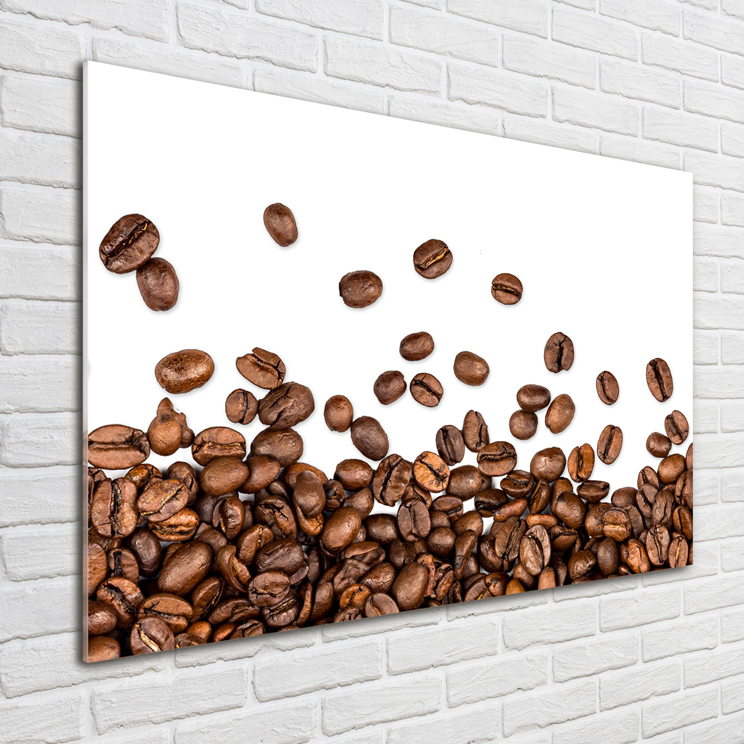 Acrylglas-Bild Wandbilder Druck 100x70 Deko Essen & Getränke Kaffeebohnen