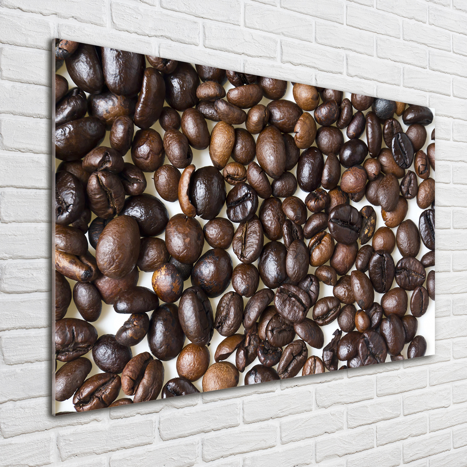 Acrylglas-Bild Wandbilder Druck 100x70 Deko Essen & Getränke Kaffeebohnen