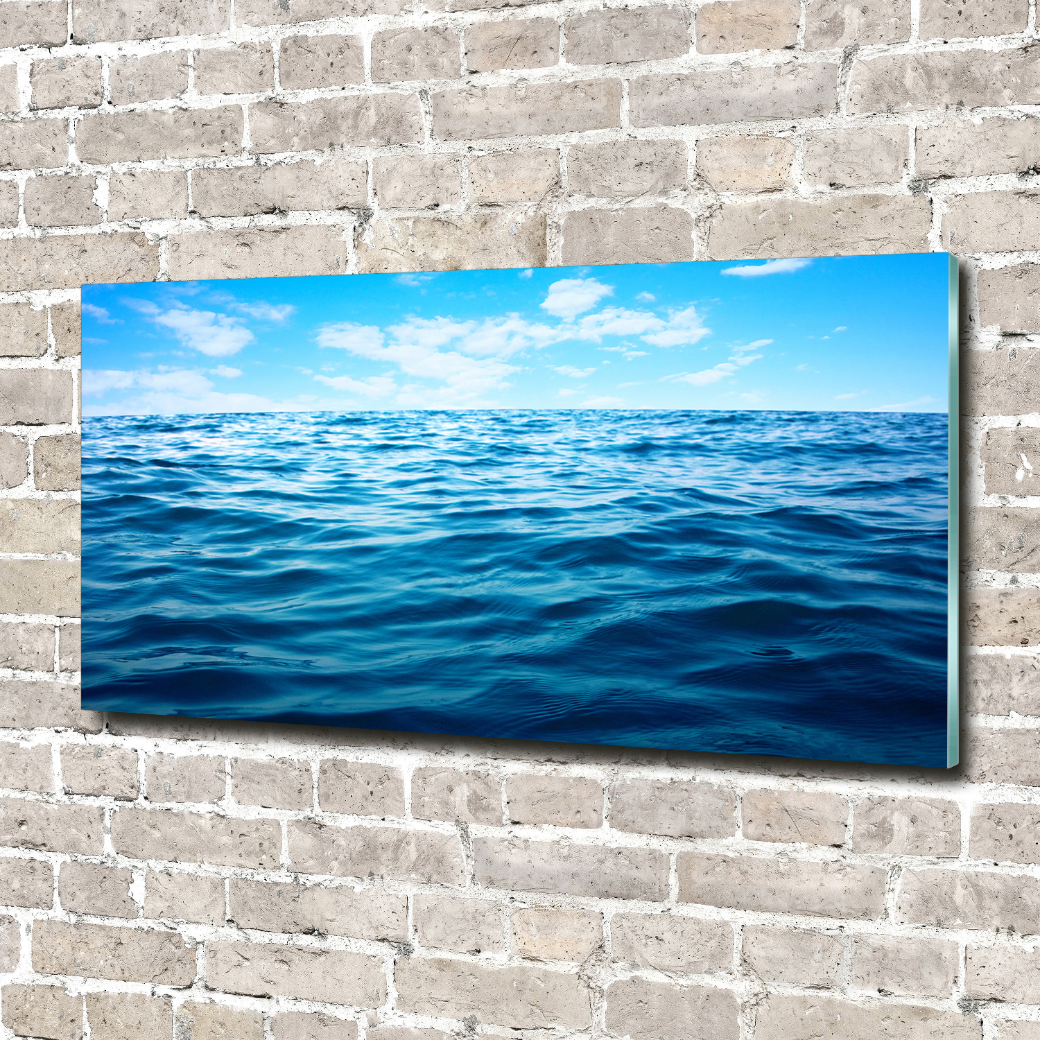 Wandbild aus Plexiglas® Druck auf Acryl 140x70 Landschaften Meer Wasser