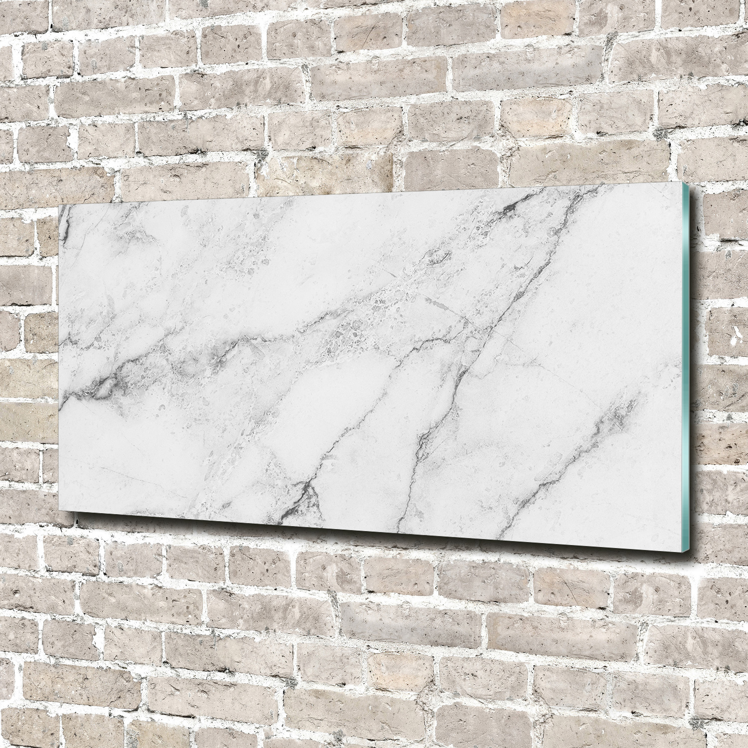 Wandbild aus Plexiglas® Druck auf Acryl 140x70 Sonstige Marmor