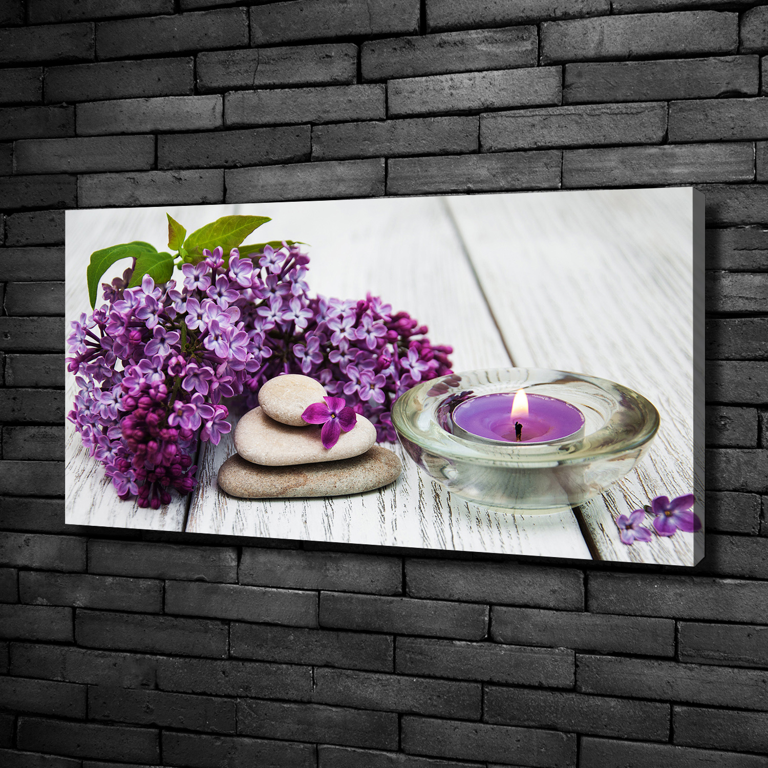 Glasbilder 100x50 Wandbild Druck auf Glas Blumen Kunst