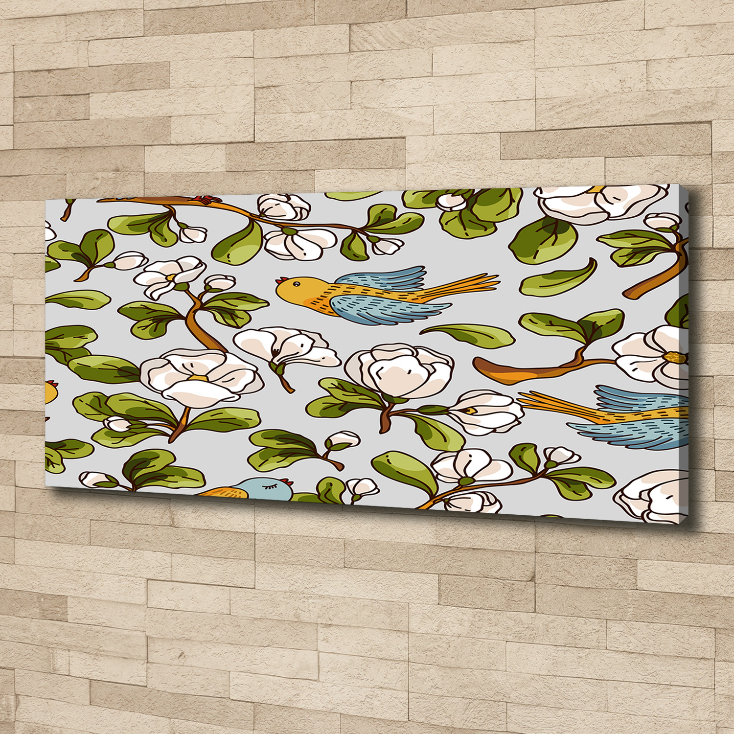 Leinwand-Bilder Wandbild Canvas Kunstdruck 125x50 Katzen Tiere