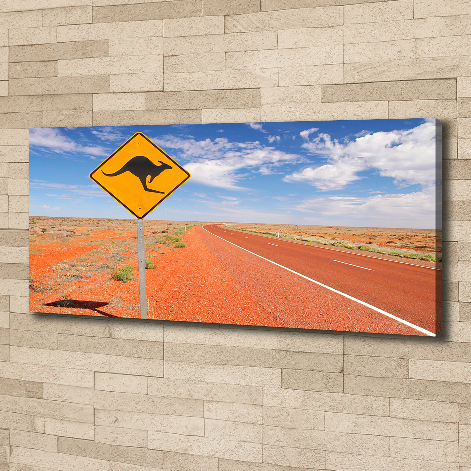 Leinwandbild Kunst-Druck 125x50 Bilder Landschaften Straße Australien