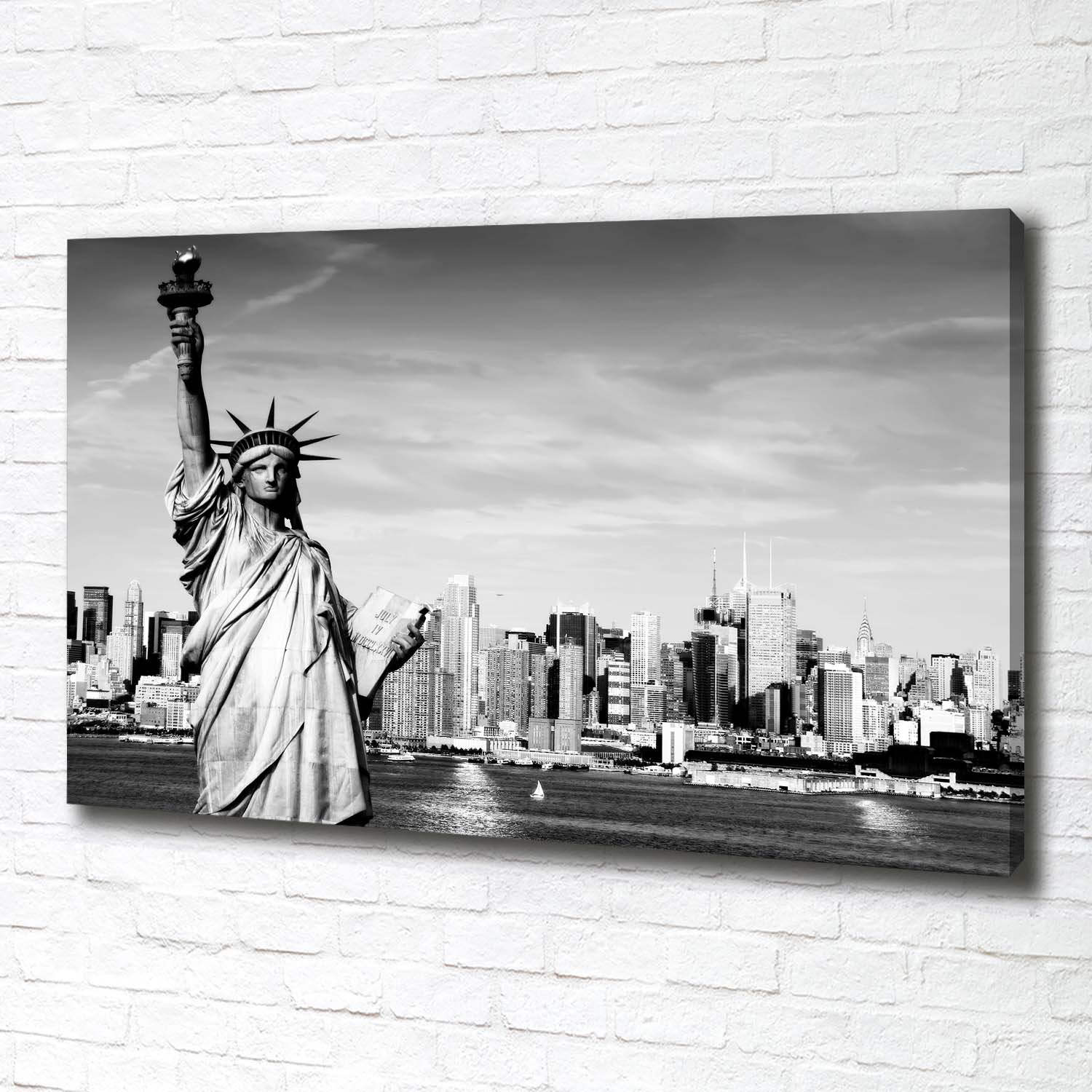 Leinwandbild Kunst-Druck 100x70 Bilder Freiheitsstatue