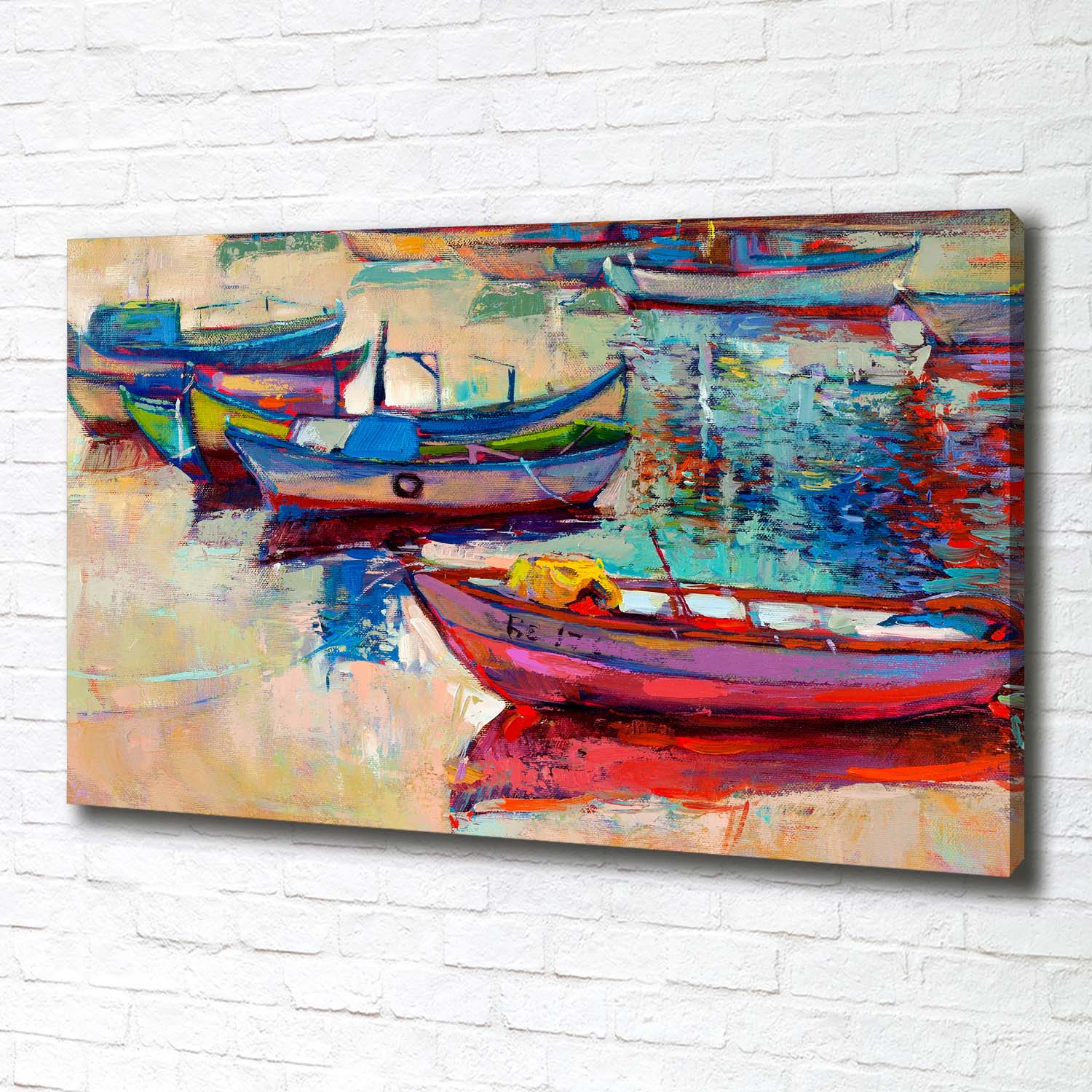 Leinwand Bild Kunstdruck Wandbilder Bilder C 150x100 Bunte Abstraktion 5tlg