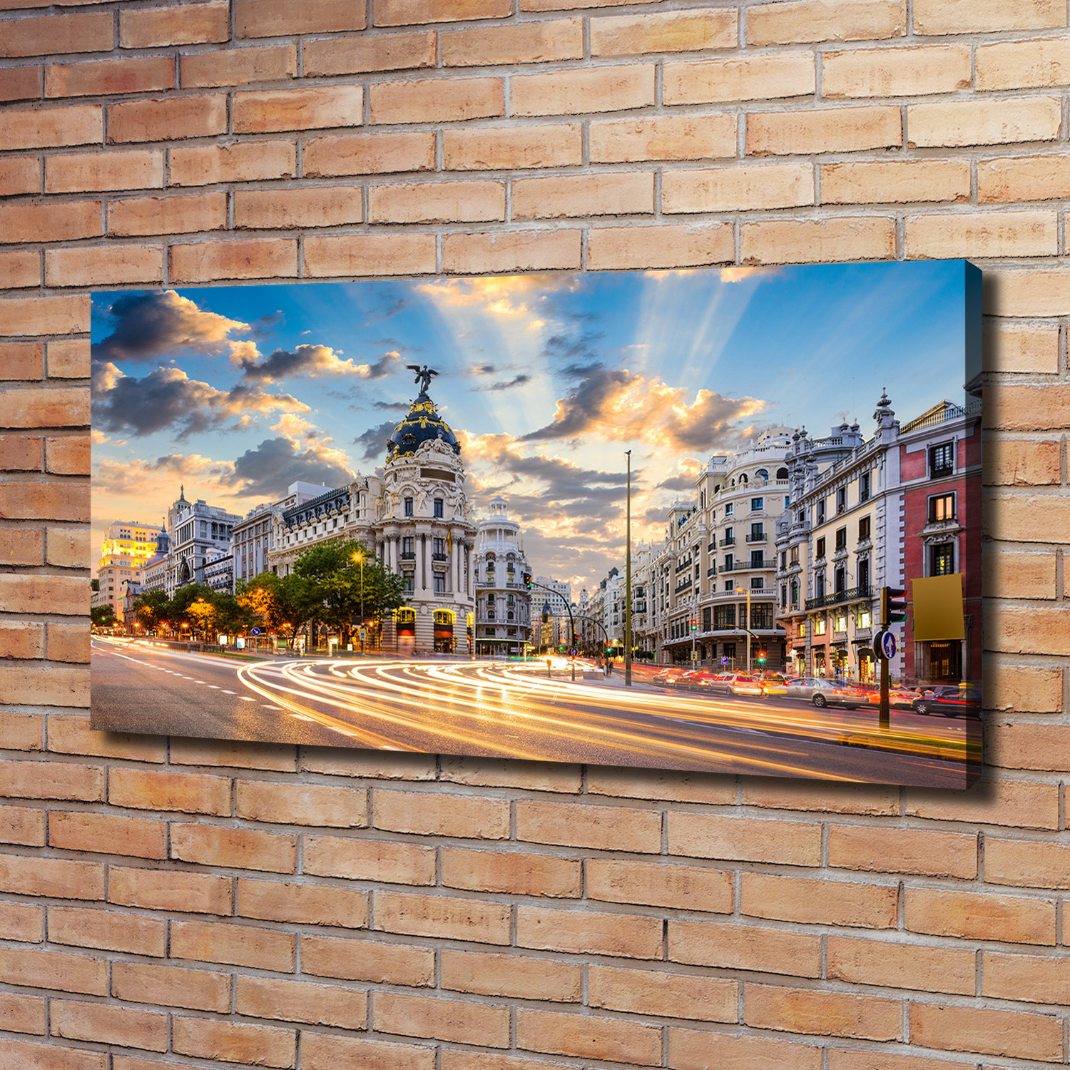 Leinwandbild Kunst-Druck 120x60 Bilder Madrid Spanien