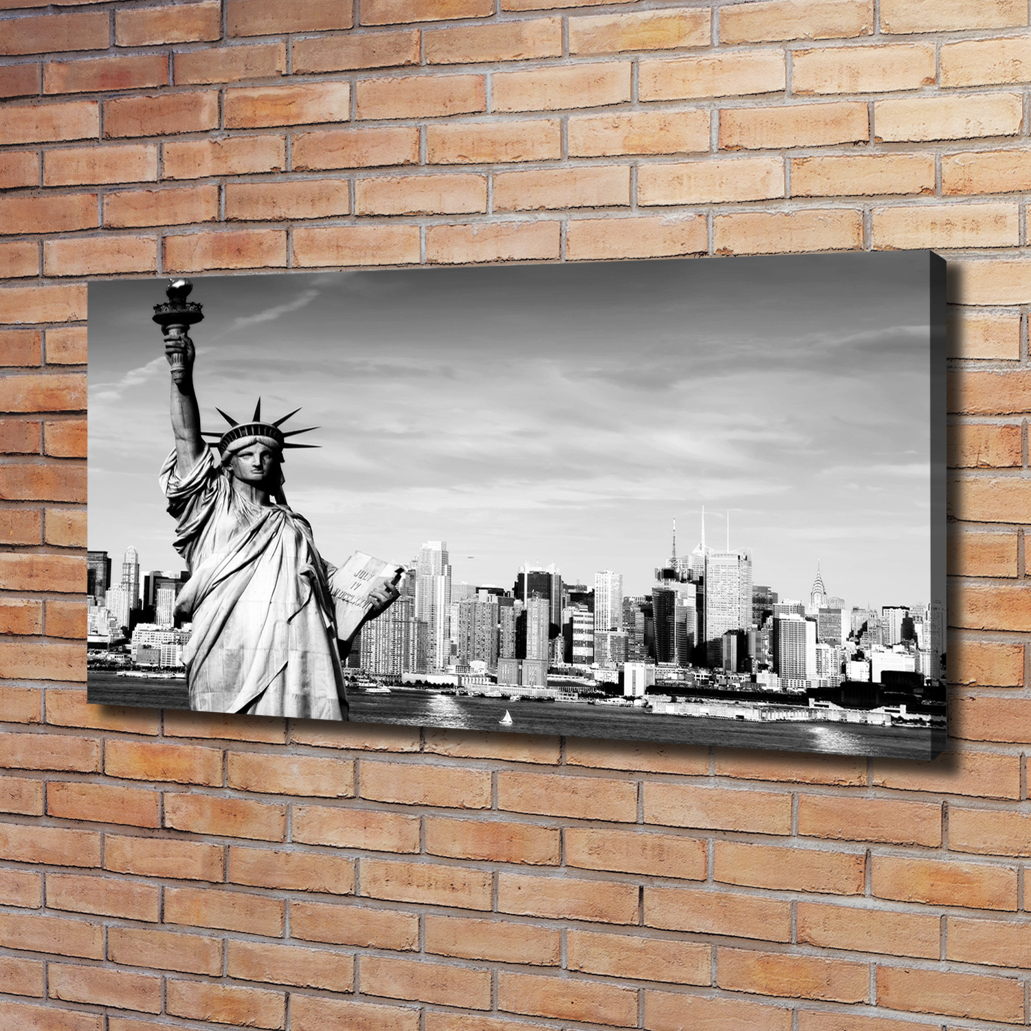 Leinwandbild Kunst-Druck 120x60 Bilder Freiheitsstatue