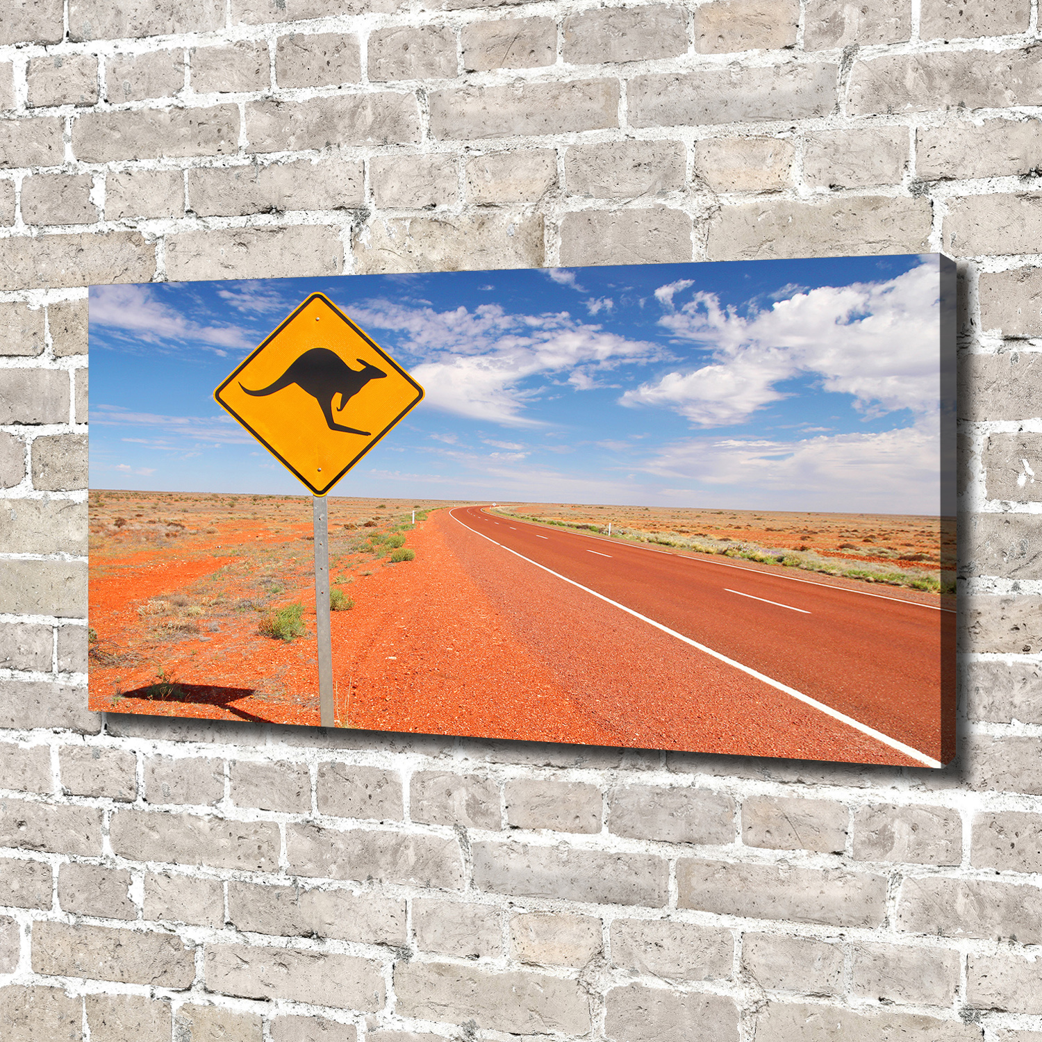 Leinwandbild Kunst-Druck 140x70 Bilder Landschaften Straße Australien