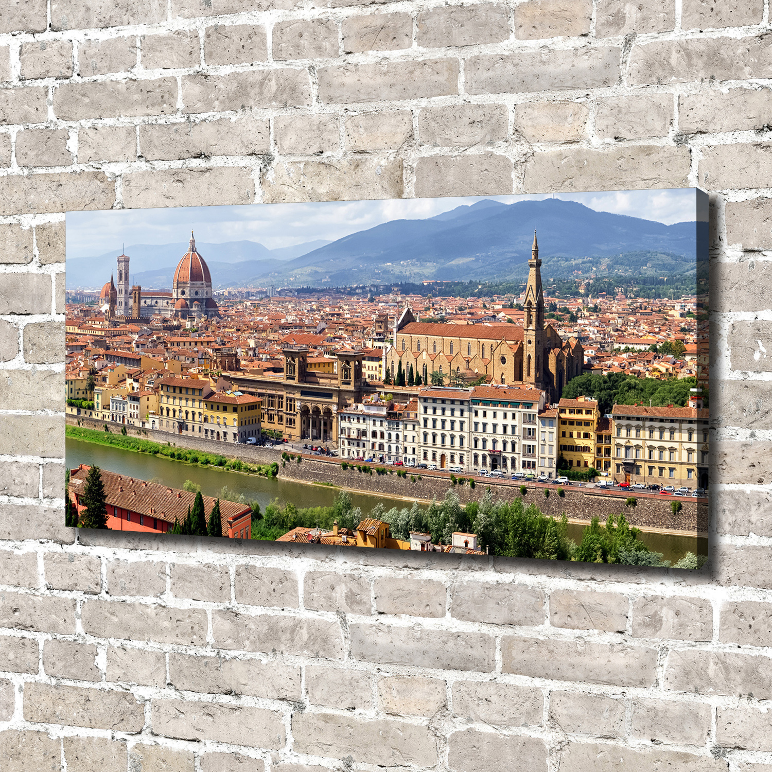 Leinwandbild Kunst-Druck 140x70 Bilder Florenz Italien