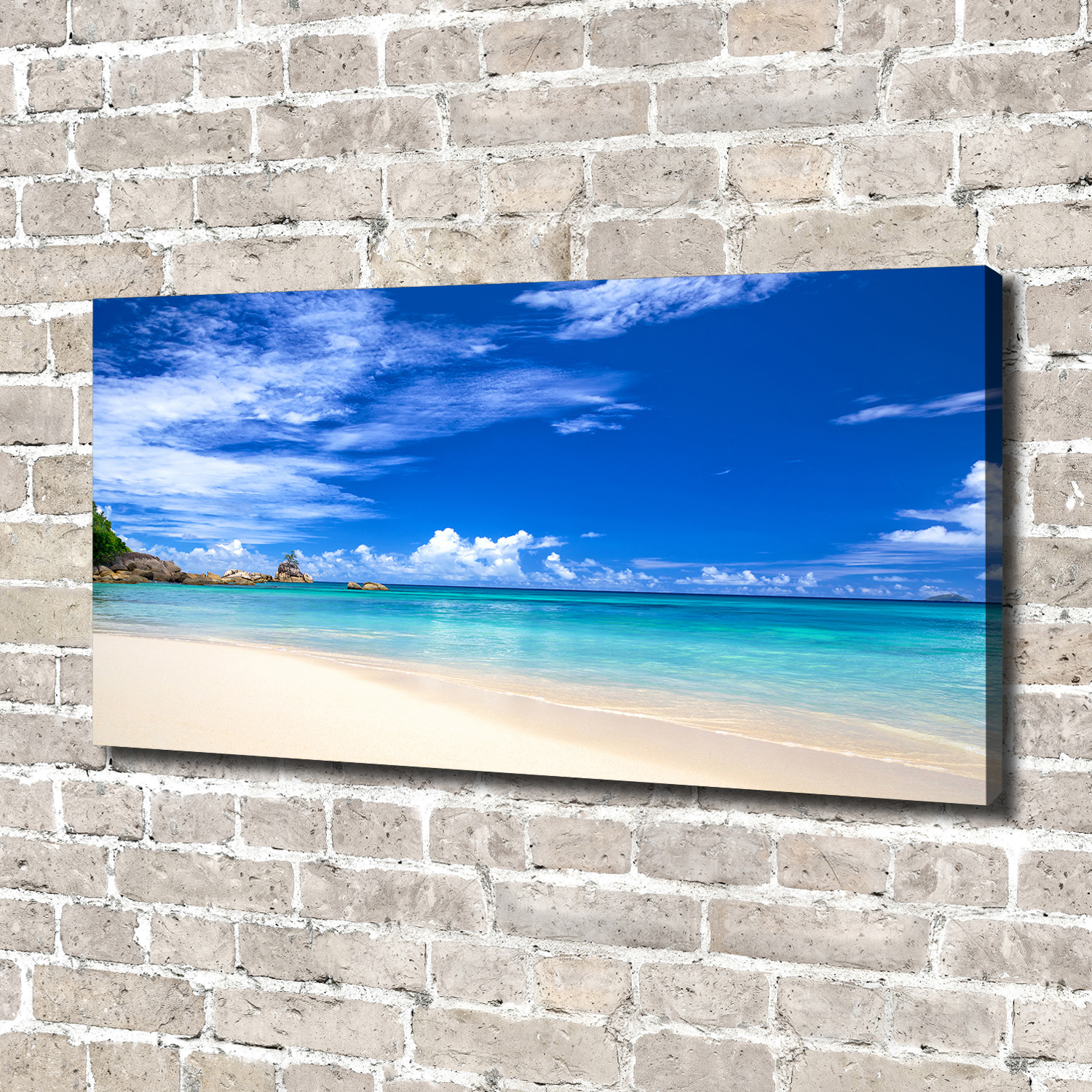 Leinwandbild Kunst-Druck 140x70 Bilder Landschaften Tropischer Strand