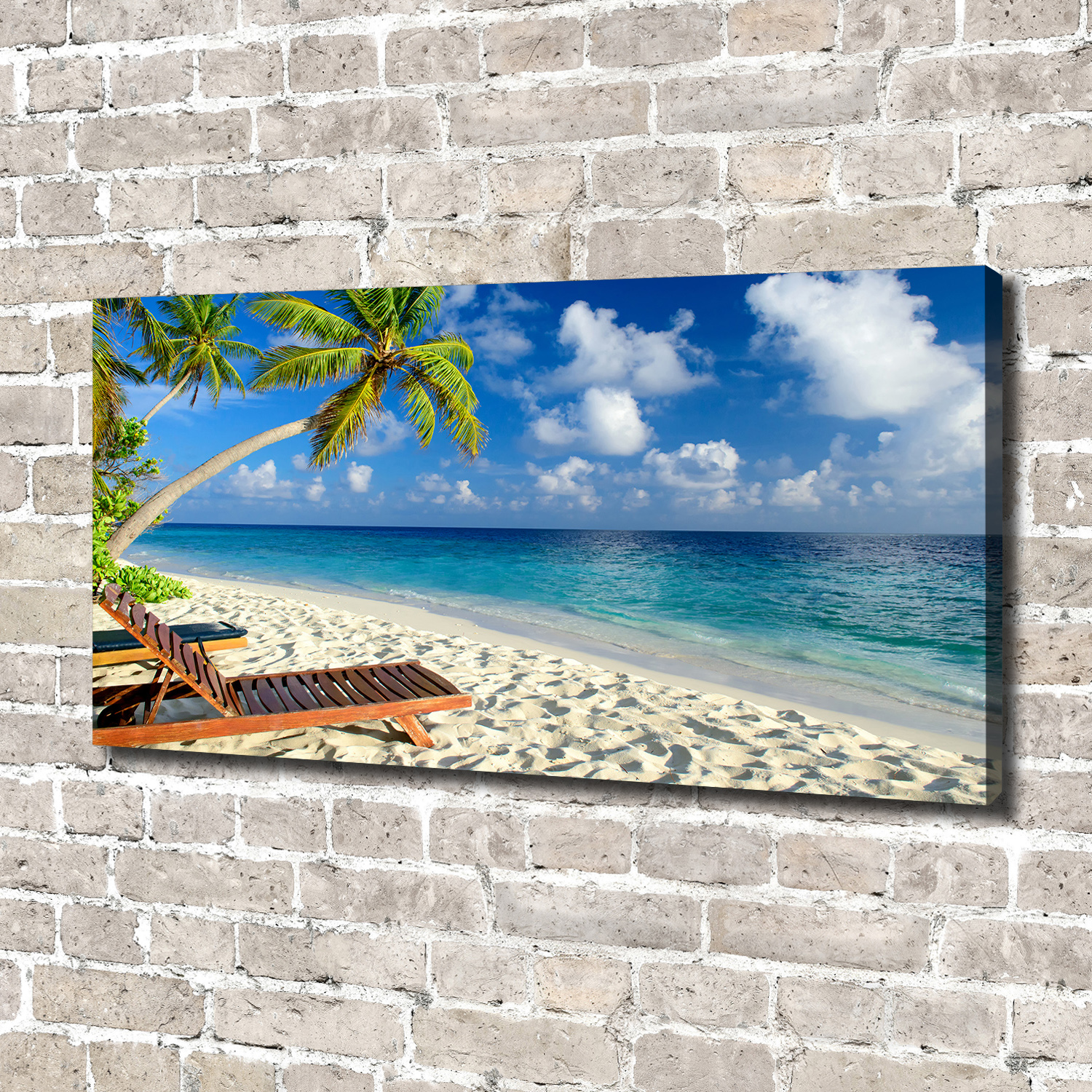 Leinwandbild Kunst-Druck 140x70 Bilder Landschaften Tropischer Strand