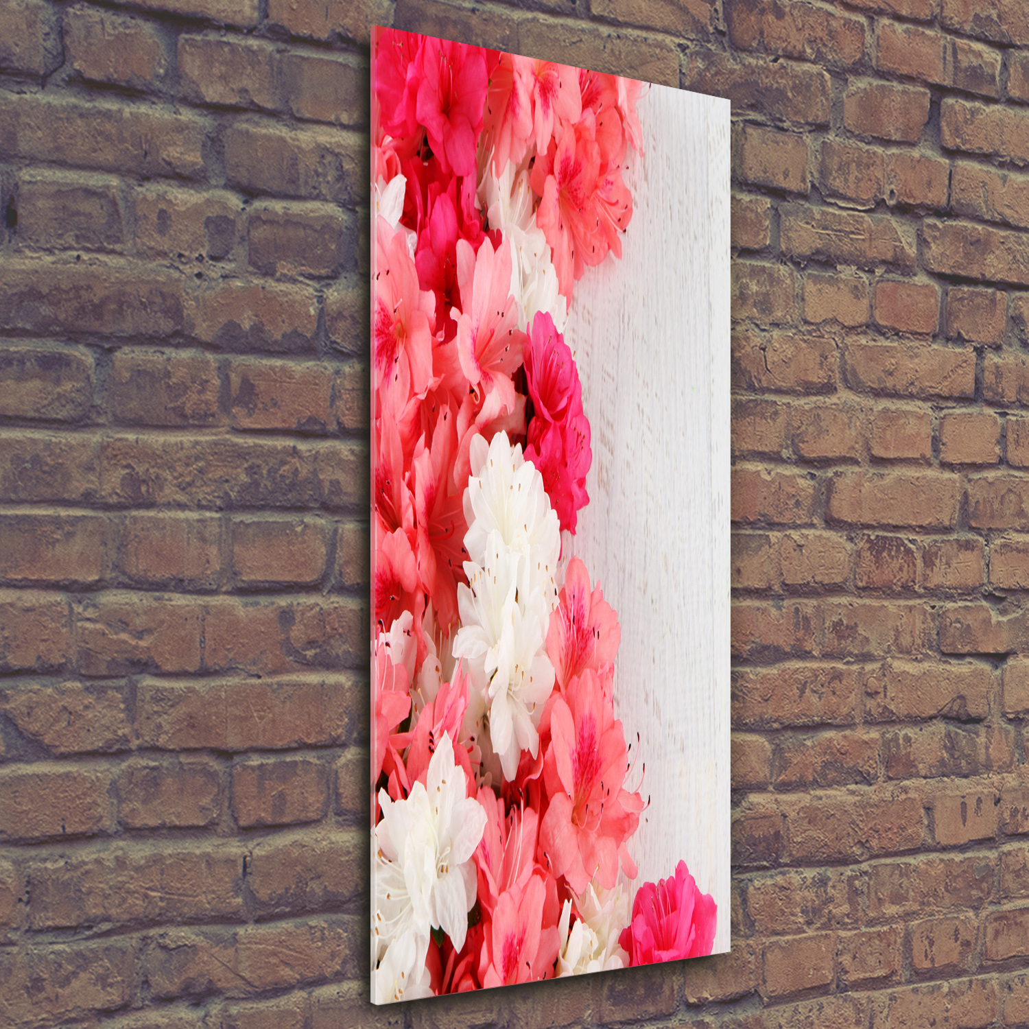 Wand-Bild Kunstdruck aus Acryl-Glas Hochformat 50x125 Abstraktes