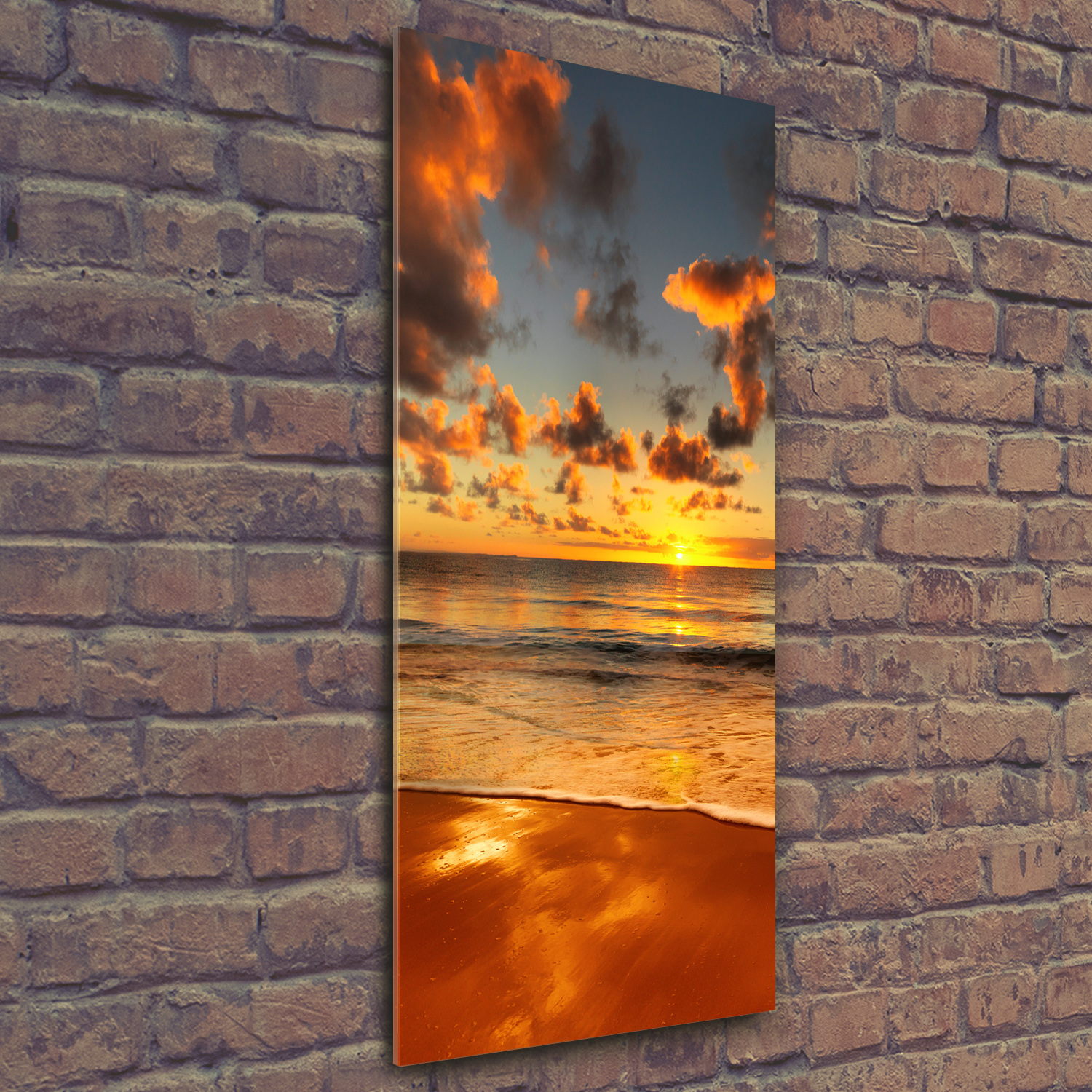 Wandbild Druck auf Plexiglas® Acryl Hochformat 50x125 Australien Strand