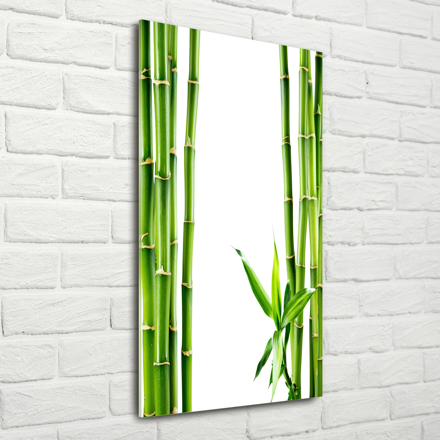 Wand-Bild Kunstdruck aus Acryl-Glas Hochformat 70x140 Bambus | eBay.de