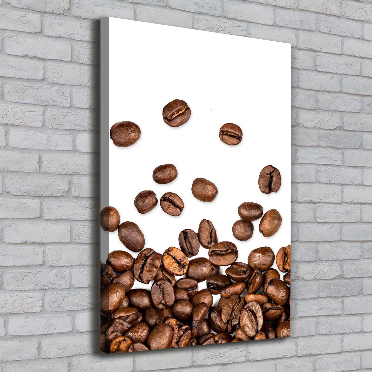 Leinwand-Bild Kunstdruck Hochformat 70x100 Bilder Kaffeebohnen