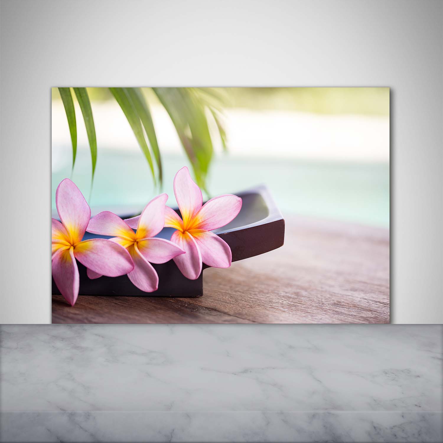 Planche De Cuisine En Verre Tulup 60x52 Cm - Roses Colorées (Neuf)