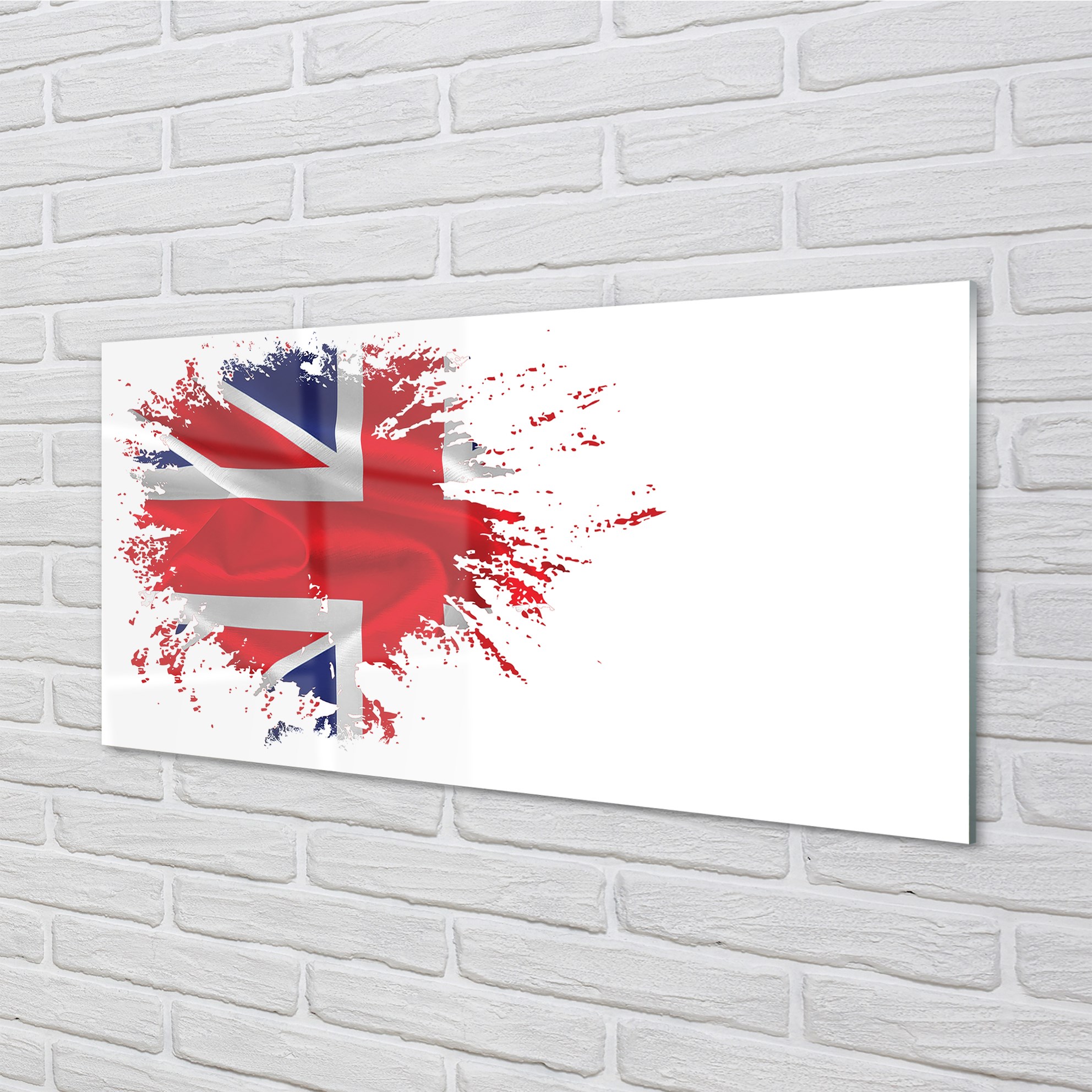 Tulup Acrylglas 100x50 Wandkunst Die Flagge von Großbritannien