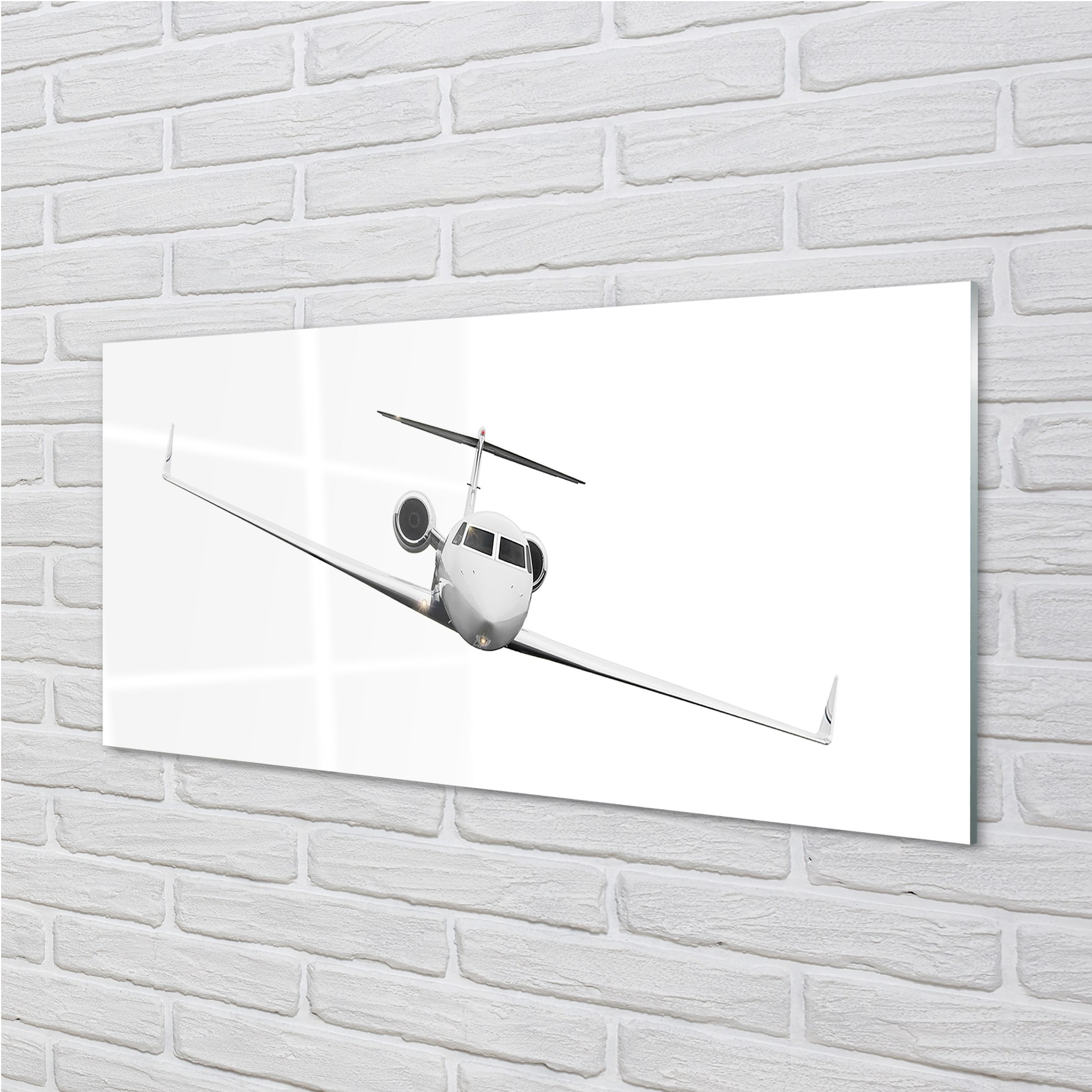 Tulup Acrylglas 140x70 Wandkunst Flugzeug Himmel
