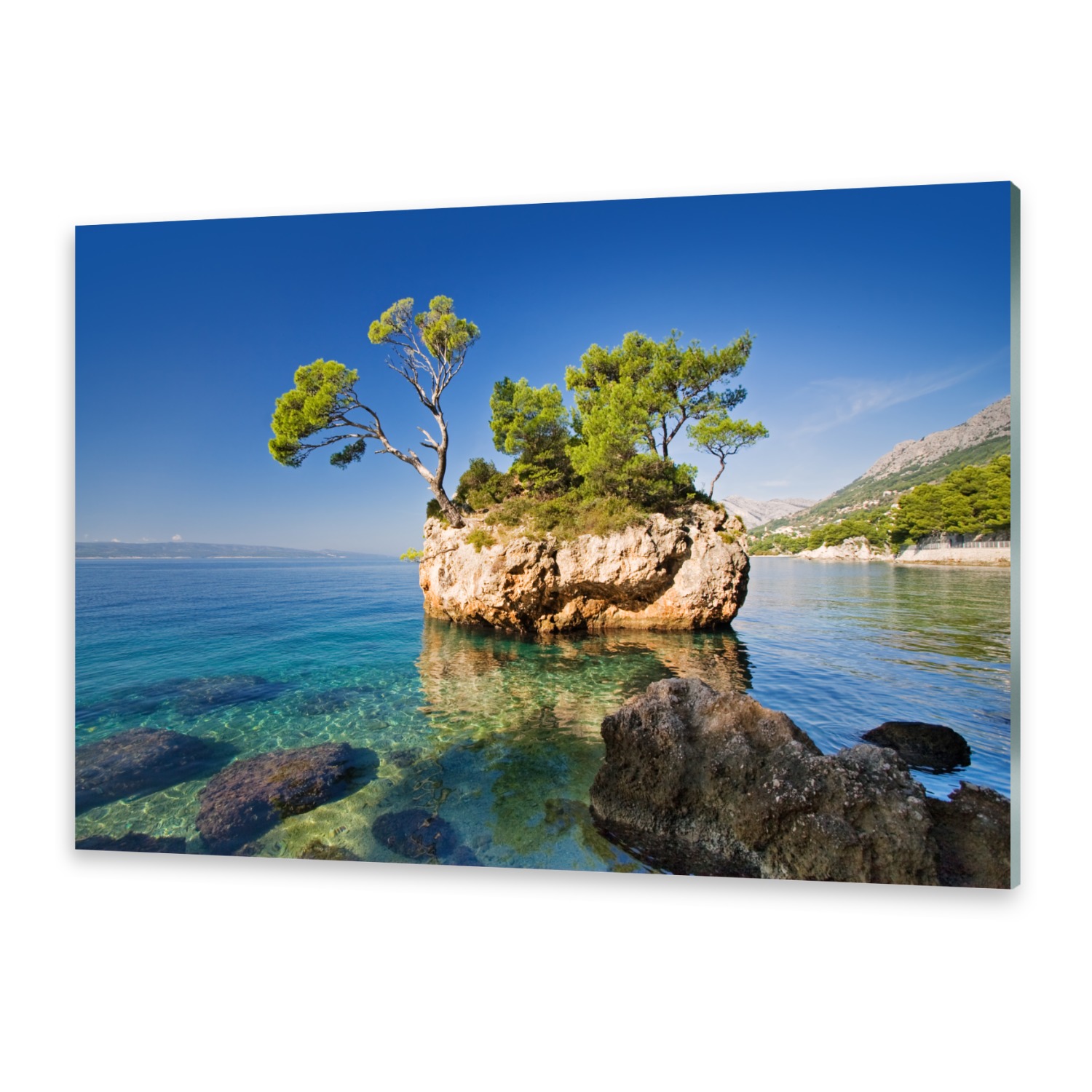 Leinwandbild Kunst-Druck 100x50 Bilder Landschaften Dalmatien Kroatien