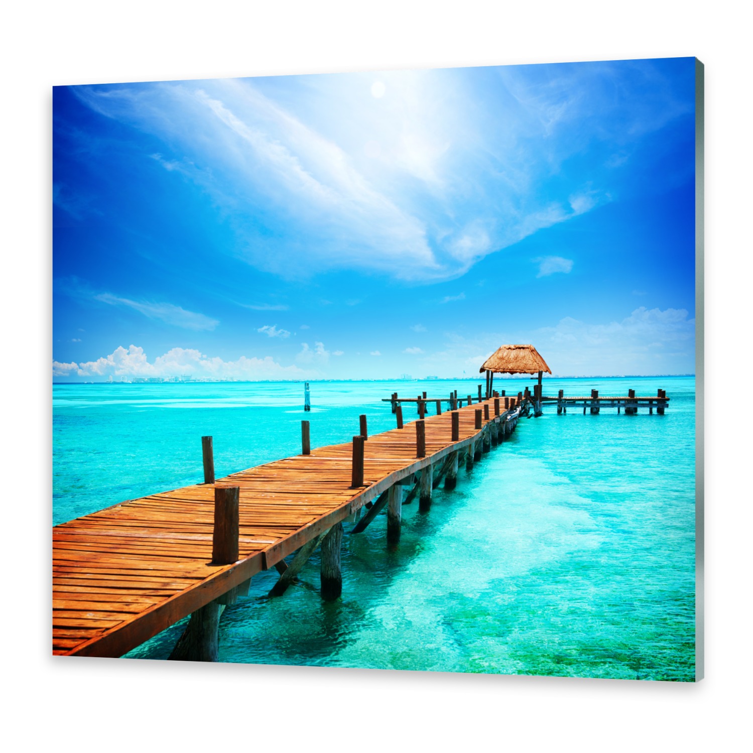 Glasbilder Wandbild Druck auf Glas Tropisches Paradies