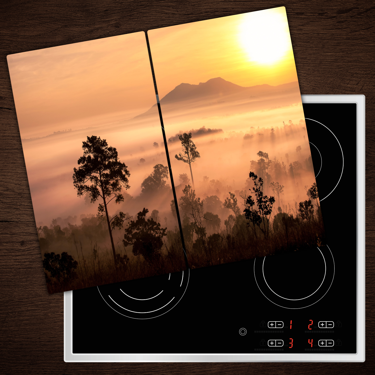 Glass Worktop Saver Ceramic Induction Hob Protector Cover Savanna